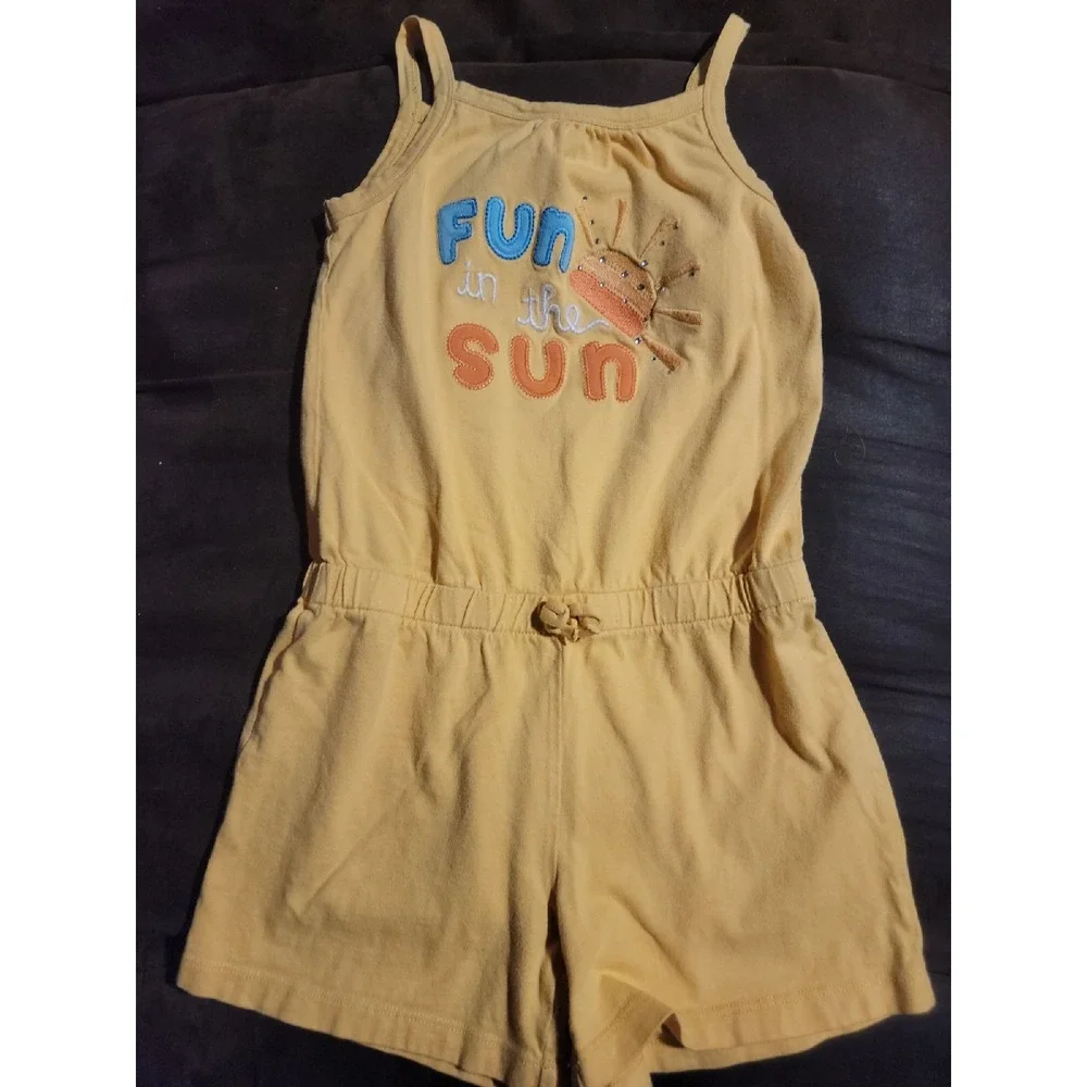 Gymboree tropical bloom fun in the sun romper size 8